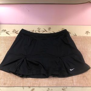 Nike Black Pleated Tennis Skirt